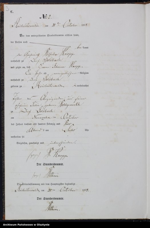 image.from.unit.number "Sterbe-Neben-Register Nr 1 - 14"