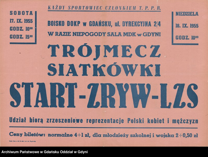 image.from.collection.number "Plakaty Sportowe Trójmiasta lat 60111"
