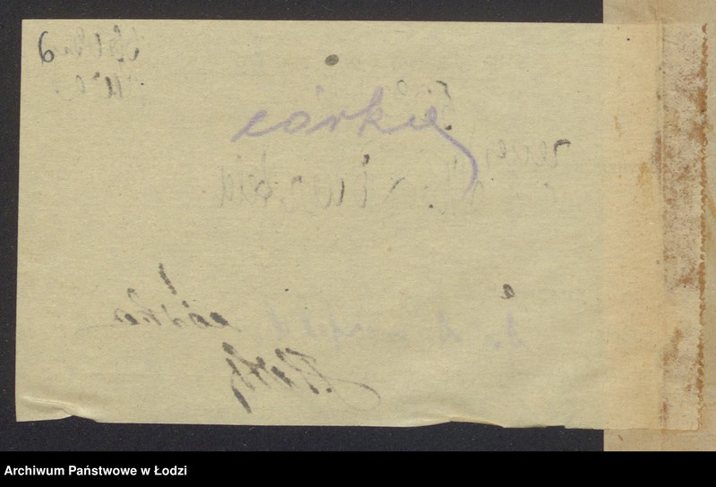 Obraz 8 z jednostki "Mordka Sommerfeld- sprzedaż przędzy i manufaktury"