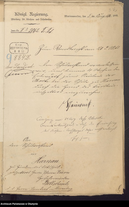 image.from.unit.number "Die Schule zu Harnau"