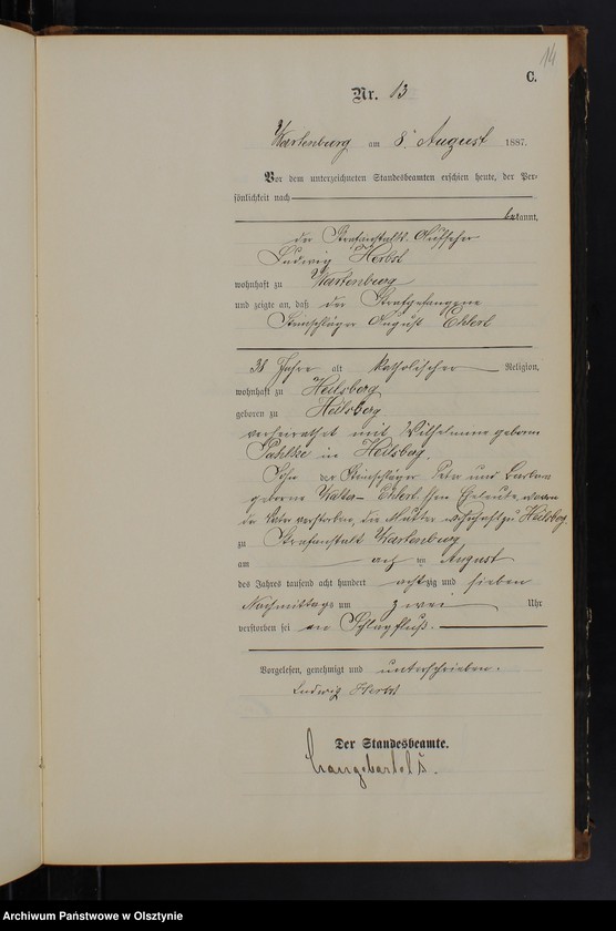 image.from.unit.number "Sterbe-Haupt-Register Nr 1 - 18"