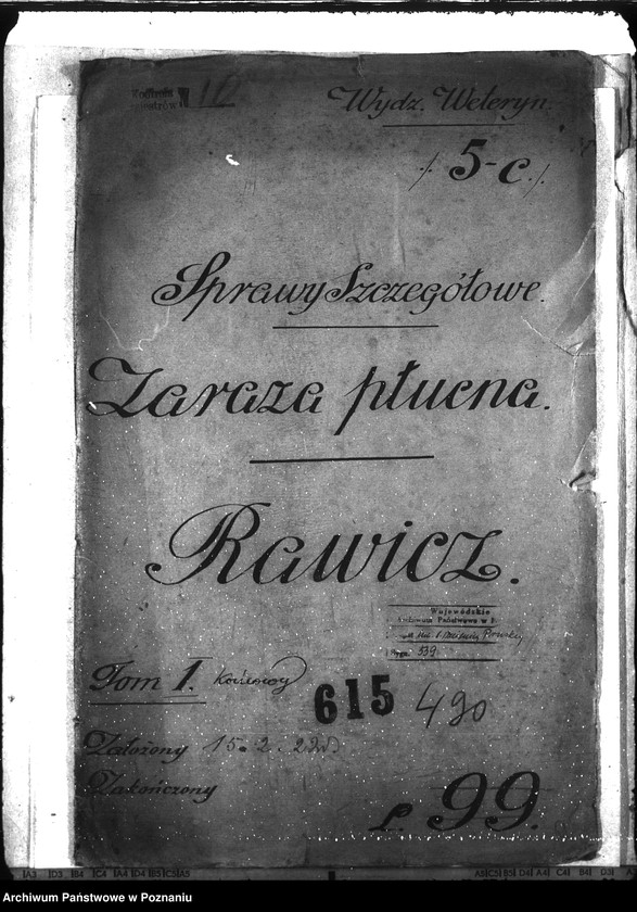 Obraz 4 z jednostki "Zaraza płucna - Rawicz"