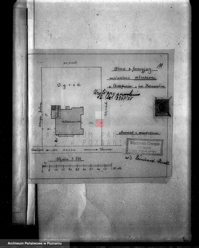 Obraz 16 z jednostki "Mleczarnia parowa O. Bernuthe w Czempiniu, pow. kościański nr woj. kotła 1922"