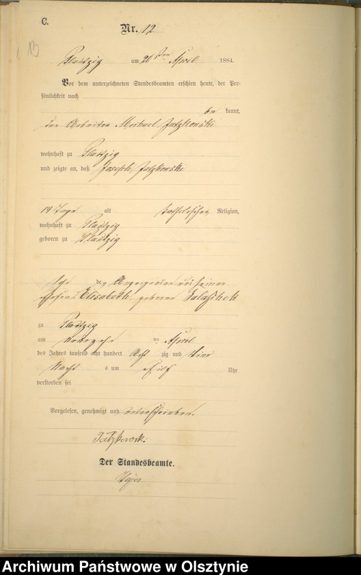 image.from.unit.number "Sterbe-Haupt-Register Nr 1 - 37"