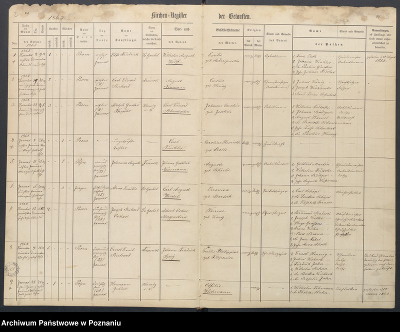 Obraz 4 z jednostki "Duplikat der Taufen, Trauungen, Begräbnisse"