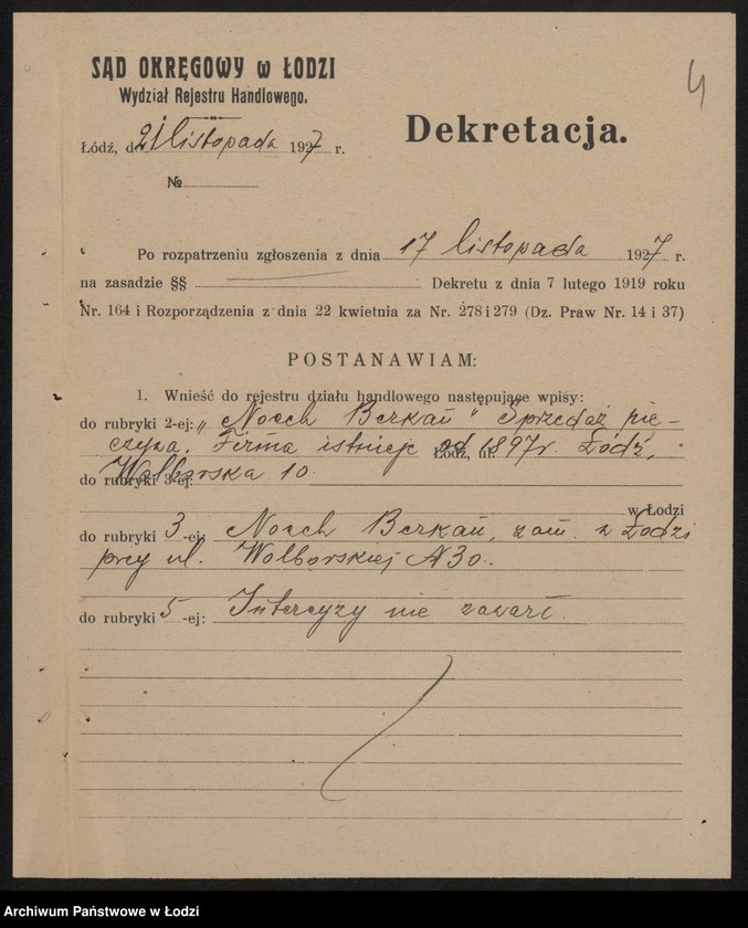 Obraz 6 z jednostki "Noech Berkan- sprzedaż pieczywa"