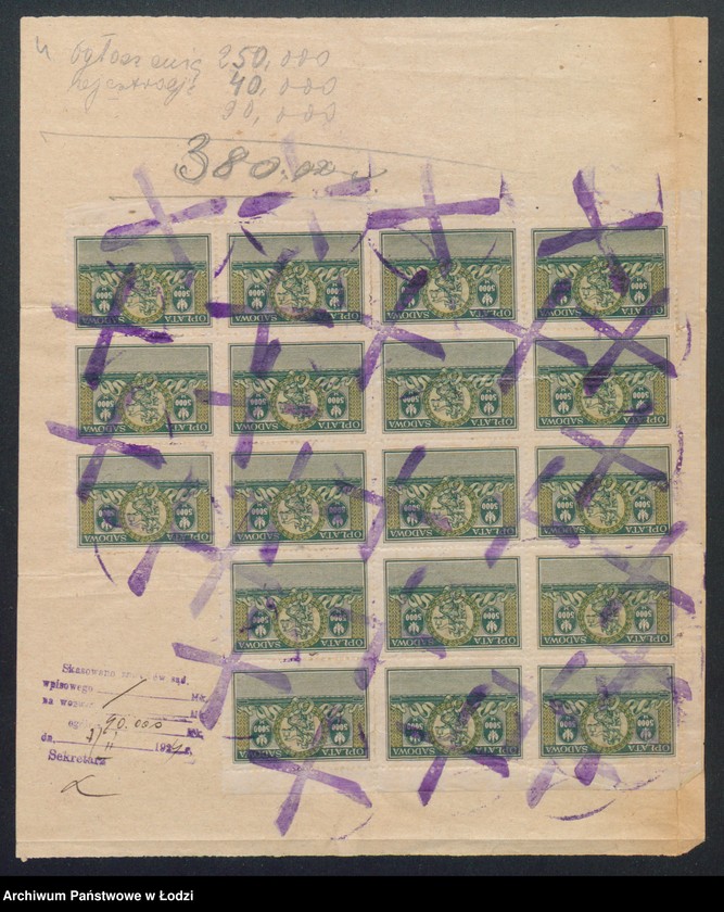 Obraz 6 z jednostki "A. Sznajder i E. Liebiech – sklep galanteryjny"