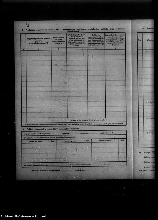 Obraz 6 z jednostki "Kwestionariusz Fabryki ceramicznej , cegielni i tartaku M. Perkiewicza w Ludwikowie powiat śremski"