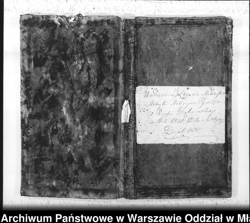 image.from.unit.number "Akta urodzeń, małżeństw i zgonów"