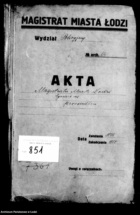 Obraz 4 z jednostki "Akta tyczące się przesiedleń"