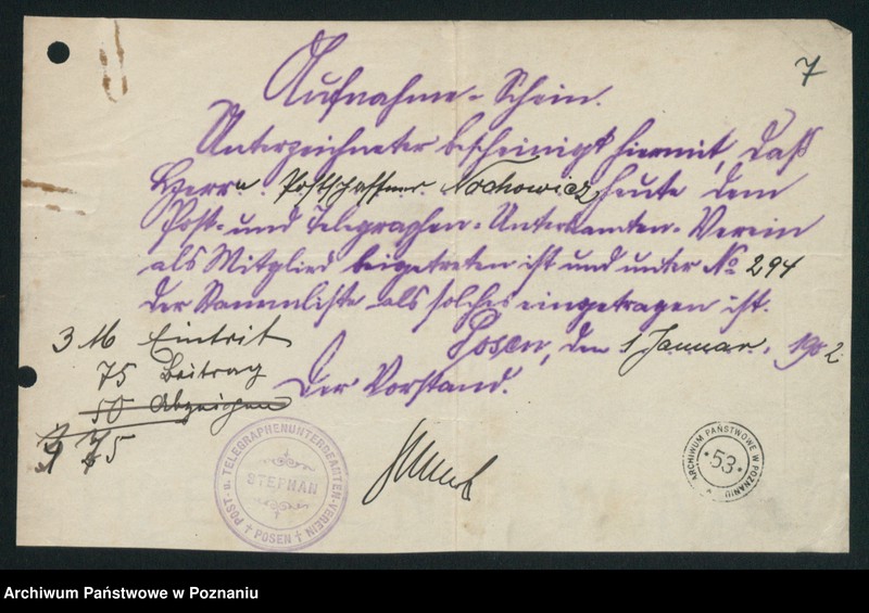 Obraz 9 z jednostki "[Odwołanie Ludwika Nochowicza z Budziszewa do Ministerstwa]"