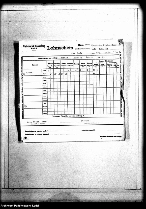 Obraz 8 z jednostki "Główny Komitet Obywatelski, korespondencja z Komitetem Robót Publicznych"