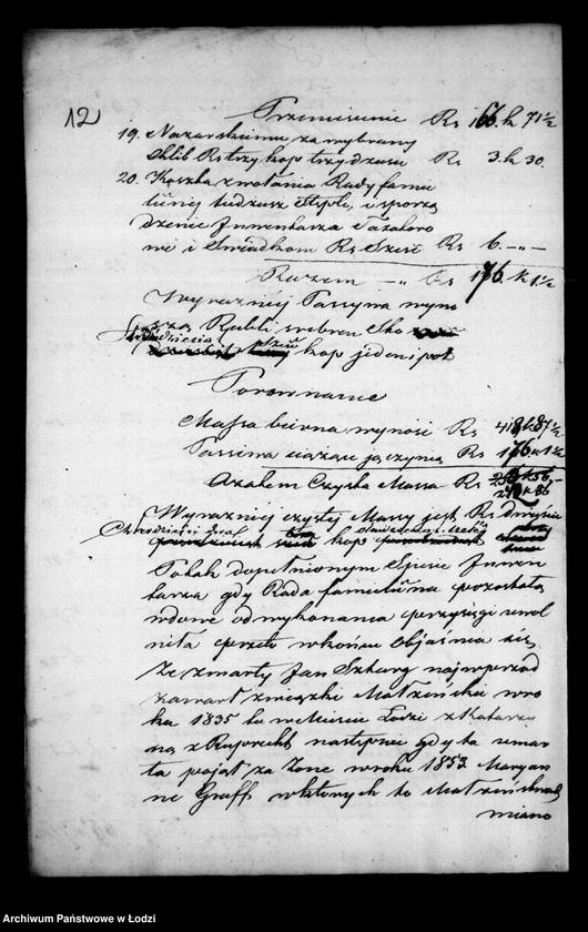 Obraz 16 z jednostki "Akta tyczące się ustanowienia opieki nad nieletnimi po zmarłych Janie i Katarzynie małżonkach Sztark"