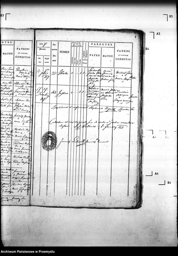 Obraz 8 z jednostki "[Kopie ksiąg metrykalnych parafii Małastów z filiami Ropica Ruska, Pętna (dekanat Gorlice)]"