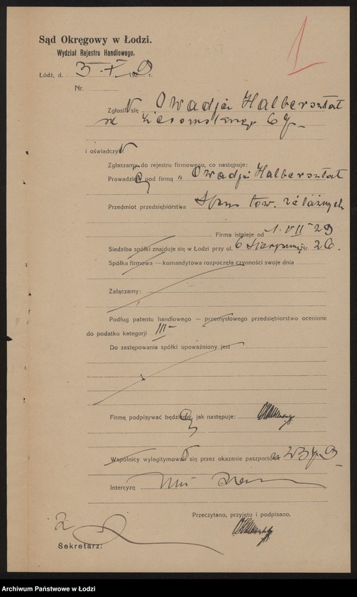 Obraz 3 z jednostki "Owajda Helbersztat – sprzedaż towarów żelaznych"