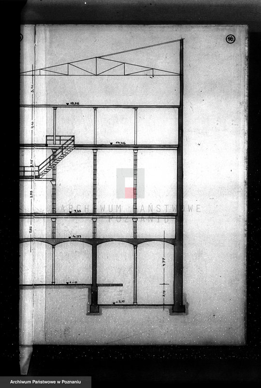 Obraz 20 z jednostki "Rozbudowa cukrowni w Gostyniu / rysunki techniczne/"