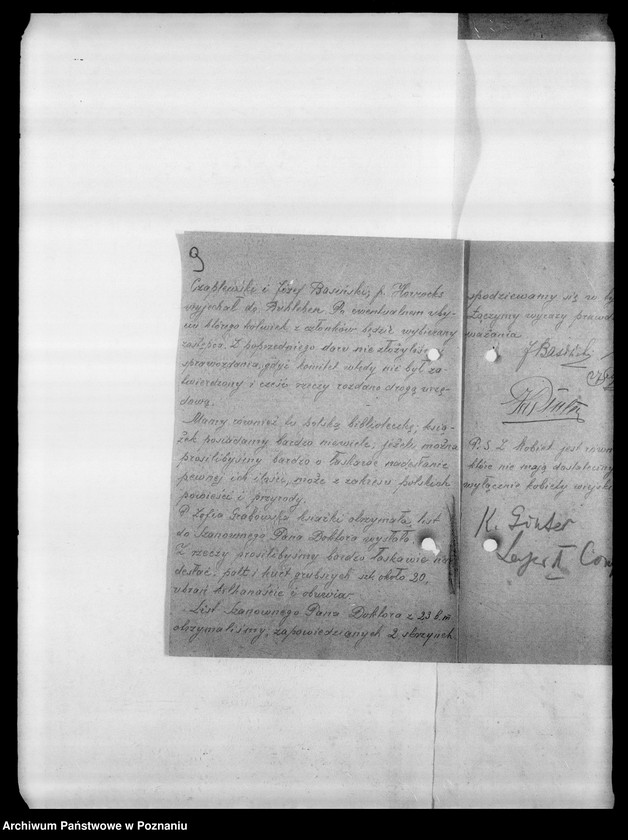 Obraz 13 z jednostki "Korespondencja różna osób przebywających na obczyźnie o pomoc materialną i prawną"