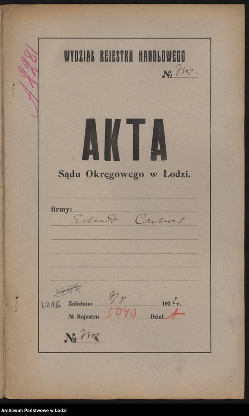 Obraz 2 z jednostki "Edward Cukier – sprzedaż odpadków bawełnianych"