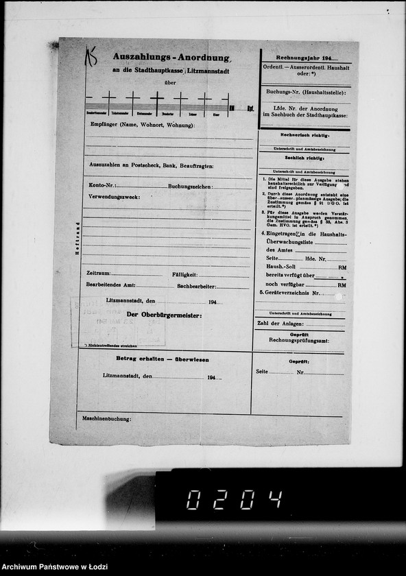 Obraz 19 z jednostki "[Zlecenia, rachunki i korespondencja w sprawie dostaw zamówionych towarów]"