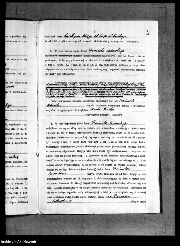 image.from.unit.number "Akta osobowe - Sadowski Franciszek."