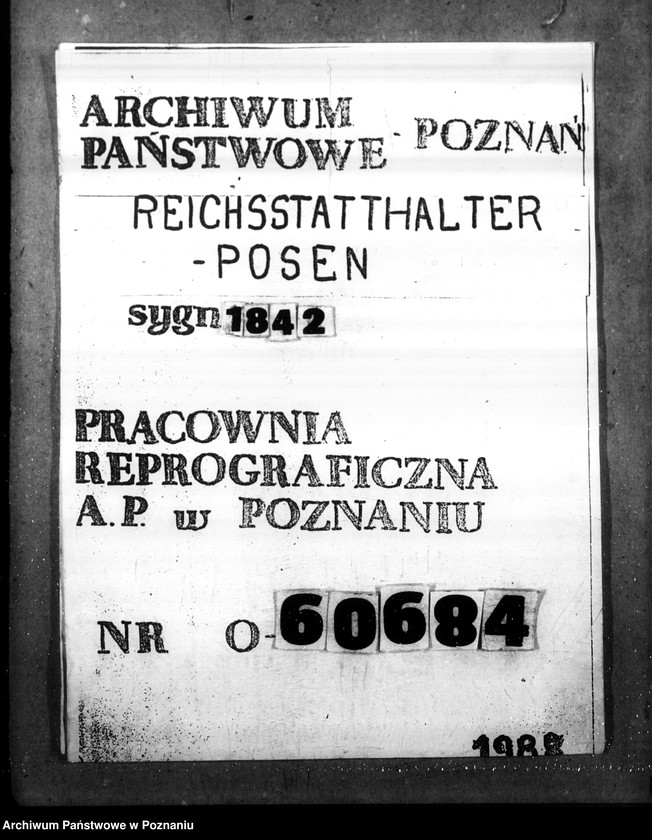 Obraz 1 z jednostki "Finanzpolitik des Landrats in Kempen (Kępno)"