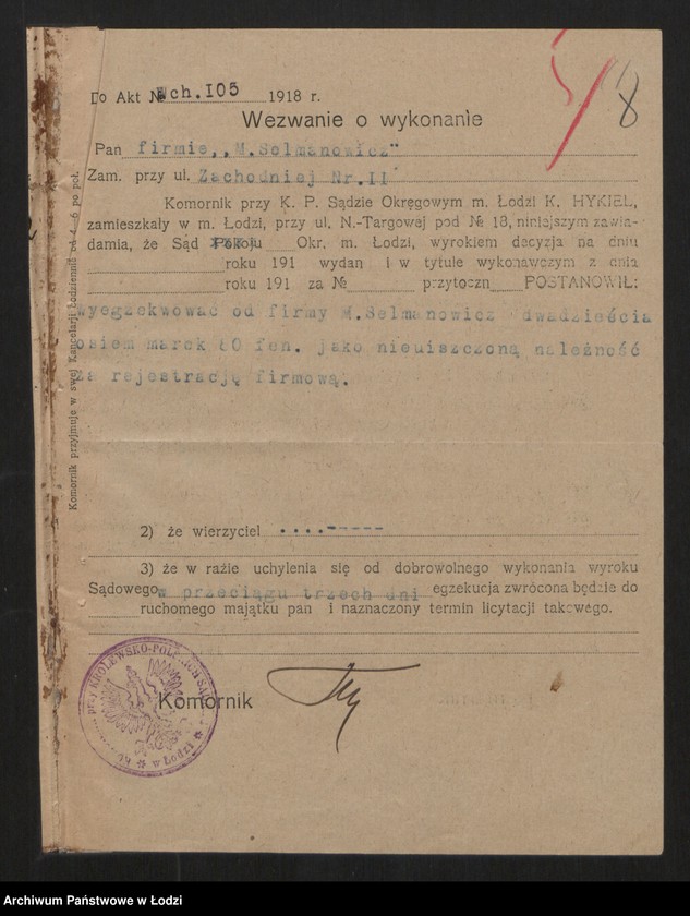 Obraz 10 z jednostki "Max Selmanowicz - skład ubrań gotowych"