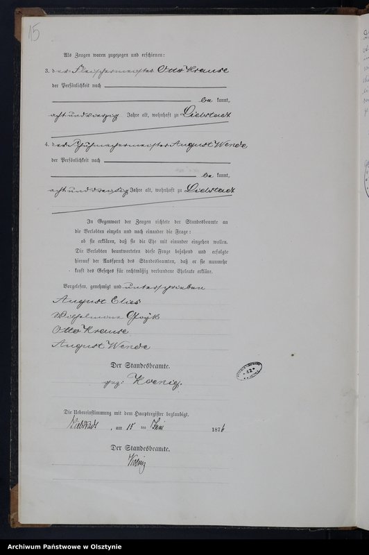 Obraz 17 z jednostki "Heiraths-Neben-Register Nr 1 - 16"