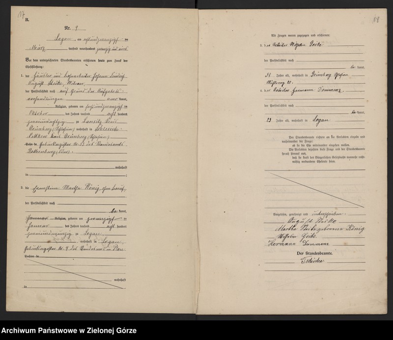 Obraz 11 z jednostki "[Księga małżeństw]"