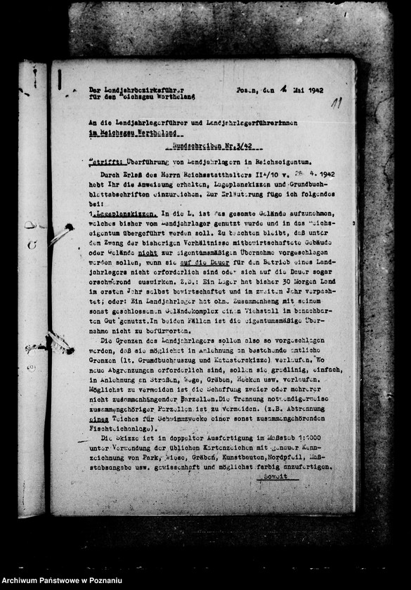 Obraz 16 z jednostki "Überführung von Landjahrkagern in Reichseigentum"