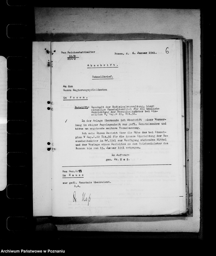 Obraz 10 z jednostki "Medizinalverwaltung"