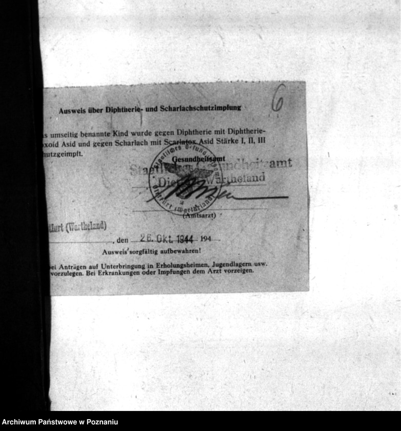 Obraz 10 z jednostki "[Akta personalne wychowanka Josefa Friedricha, ur. 9 VI 1936]."