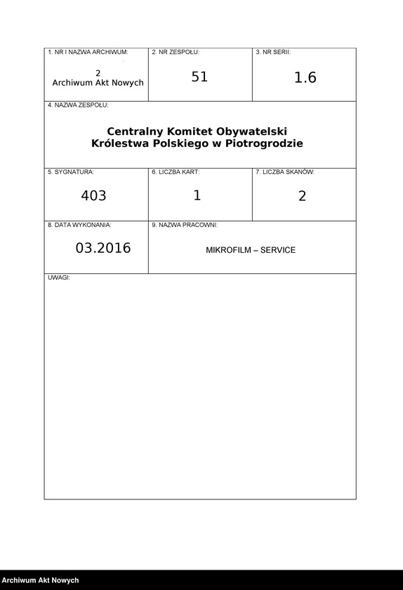 image.from.unit.number "Gostyński powiat. Warszawska gubernia.Spis wysiedlonych."