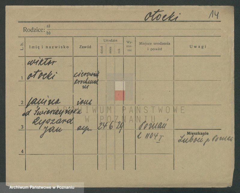 Obraz 14 z jednostki "Otocki - Owczarz"