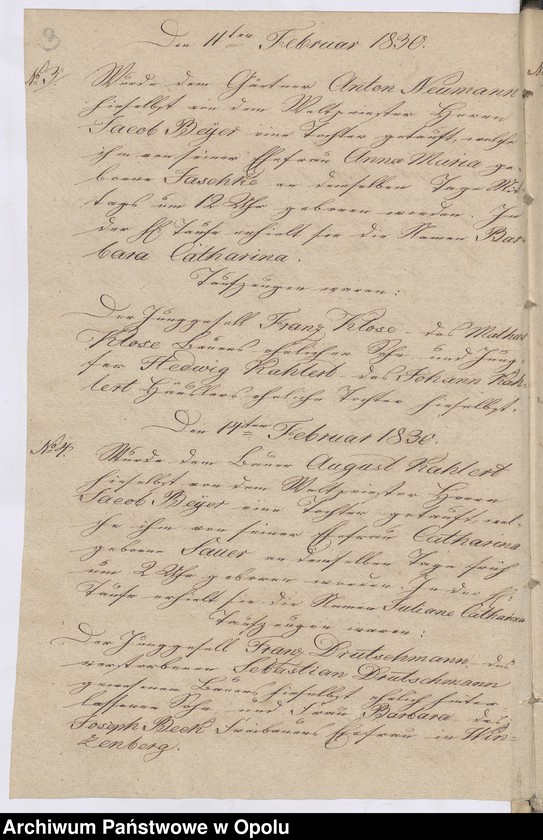 image.from.unit.number "Duplikate der Kirchen-Matrikel von Grosz-Briesen [Gross Briesen]1830-1858 [kościół filialny w Brzezinach parafii rzymskokatolickiej w Skoroszycach (Friedewalde)]"