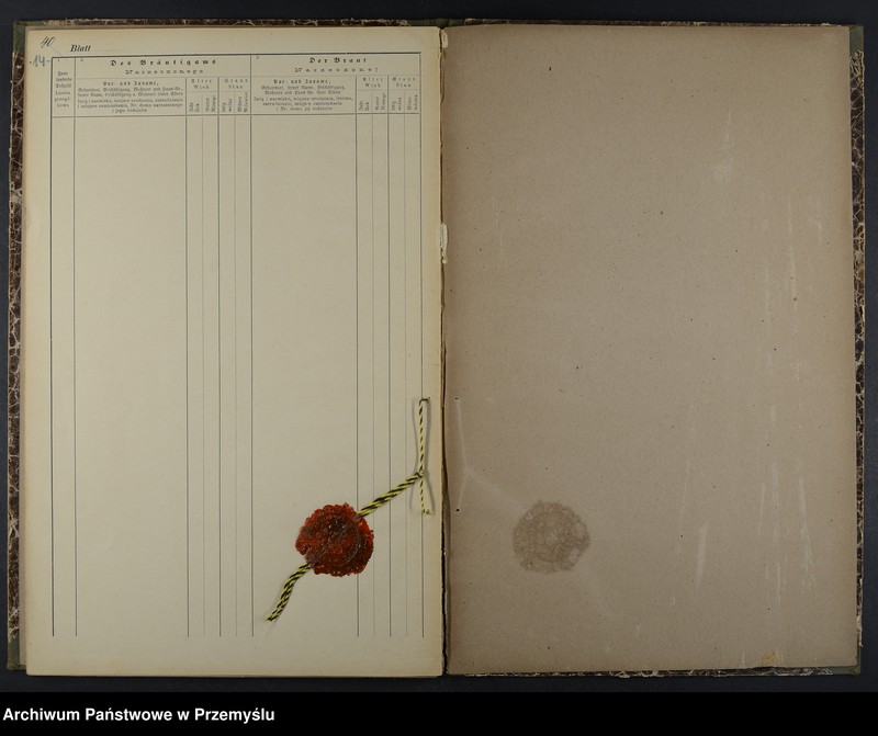 image.from.unit.number "Trauungsbuch des Isr.[aelitischen] Matriken-Bezirkes Jaroslau 1895"