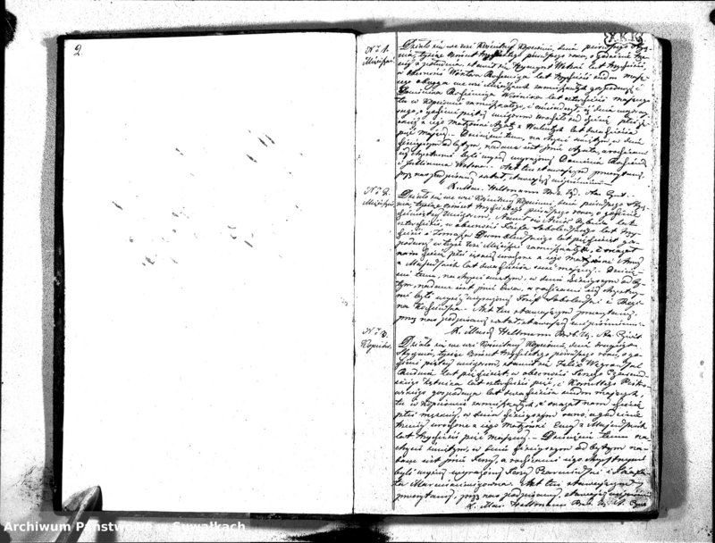 image.from.unit.number "Duplikat Aktów Urodzonych, Zaślubionych i Umarłych Parafii Kopciowskiey 1831 Roku"