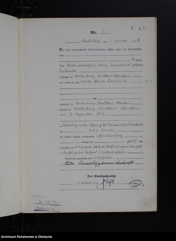 image.from.unit.number "Sterbe-Haupt-Register Nr 1 - 51"