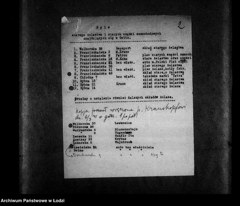 Obraz 5 z jednostki "[Korespondencja z wydziałami i resortami pracy w sprawach kontroli]"