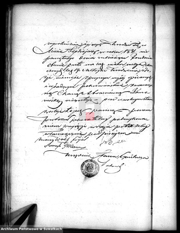 image.from.unit.number "Dowody Zawartych Małżeństw Starozakonnych w Okręgu Łoździeje w roku 1851"