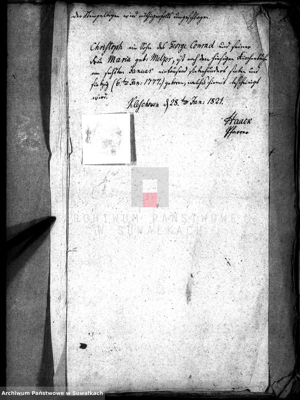 Obraz 5 z jednostki "Annexa do akt związków małżeńskich w gminie Filipońskiej w Powiecie Seyneńskim Województwie Augustowskim w roku 1821"