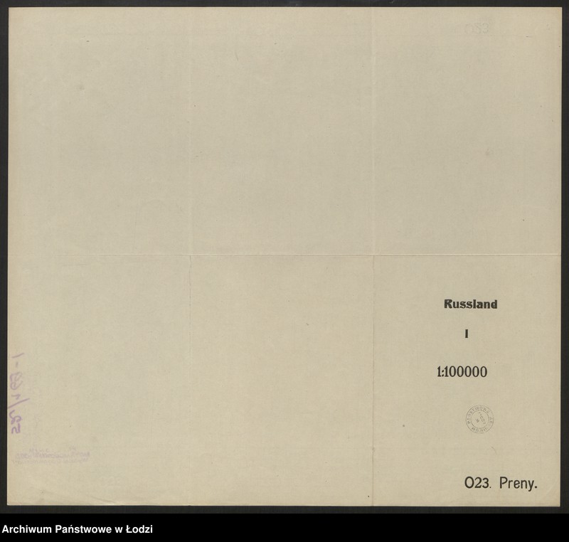 Obraz 2 z jednostki "Karte des westlichen Russlands O 23 Premy"