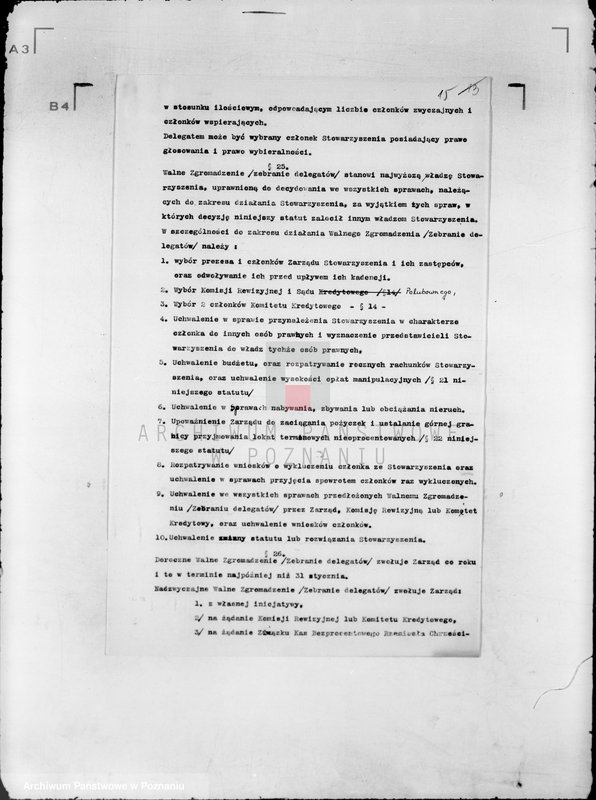 Obraz 19 z jednostki "/ Kasa Bezprocentowego Kredytu Rzemiosła, Handlu i Przemysłu Chrześcijańskiego w Rawiczu/"