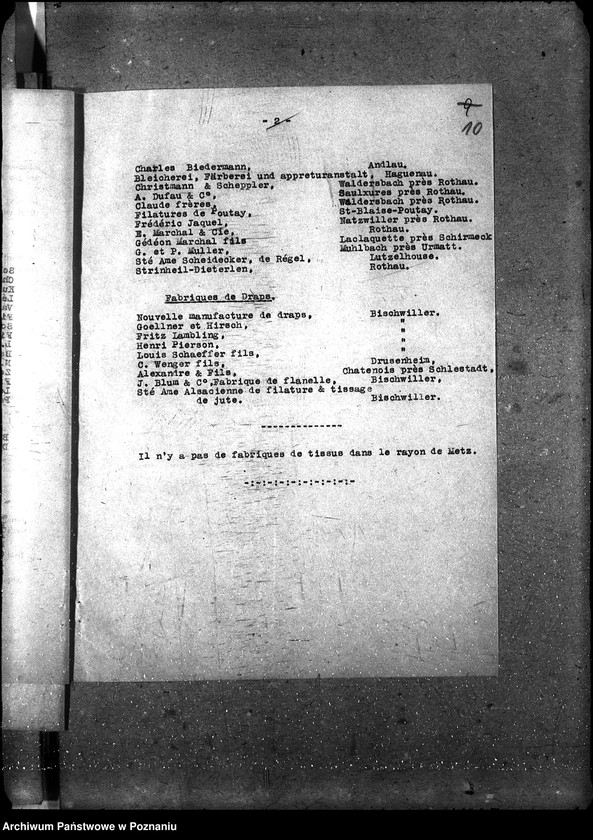 Obraz 14 z jednostki "Territoires Rhenans [korespondencja polskiego przedstawiciela handlowego Derezińskiego]"