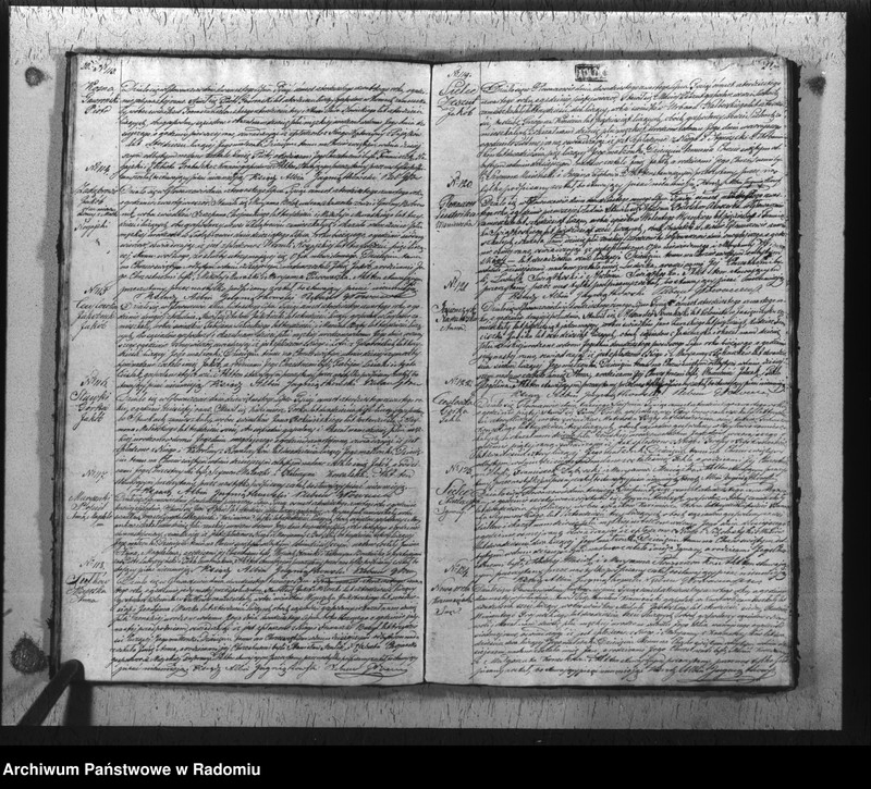 image.from.unit.number "Duplikat urodzonych, zaślubionych i zmarłych w parafii Głowaczew akta w sobie mieszczący za rok 1844"