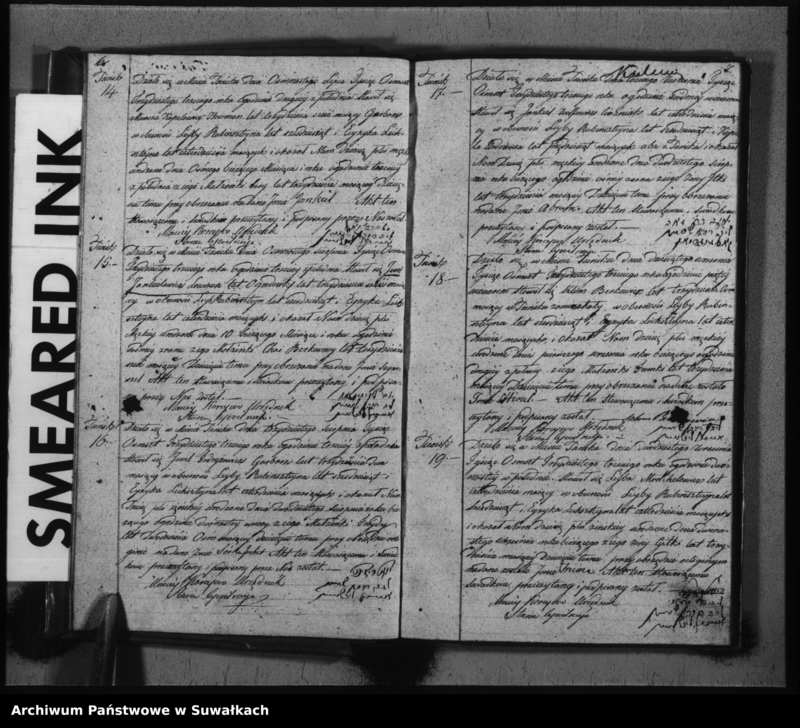 image.from.unit.number "Duplikat Aktów Urodzonych, Umarłych i Zaślubionych Okręgu Parafij Puńskiej Wyznania Mojżeszowego 1833 rok."