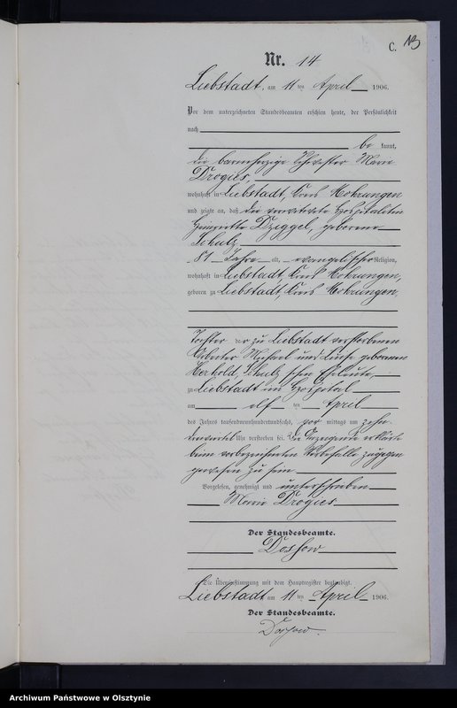 image.from.unit.number "Sterbe-Neben-Register Nr 2 - 44"