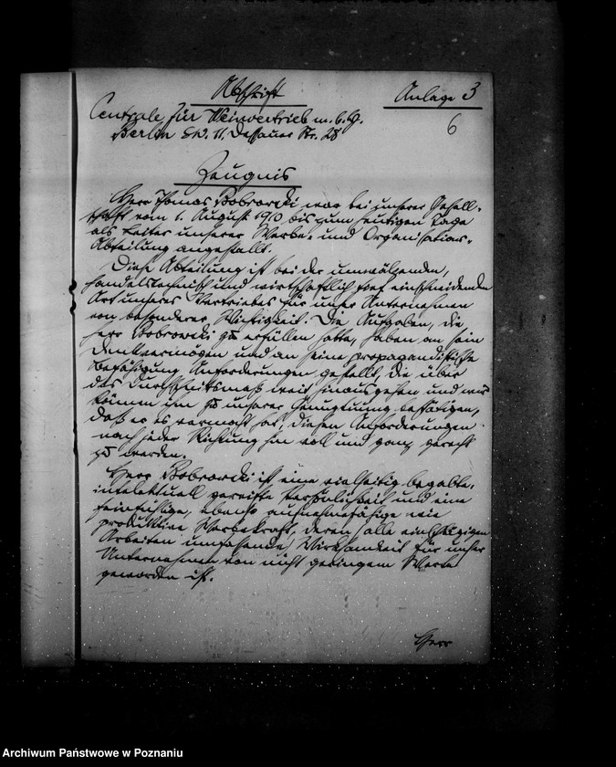 Obraz 10 z jednostki "Bewerbungsgesuche um Anstellung"