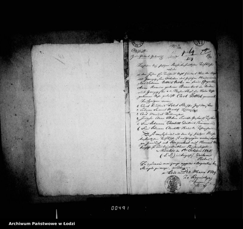 Obraz 18 z jednostki "Akta tyczące się dowodów spisowych"