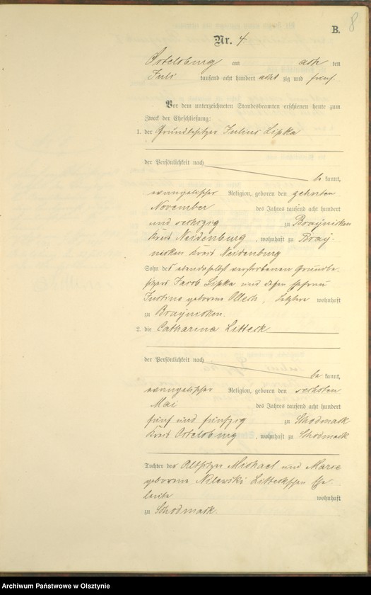 image.from.unit.number "Heiraths-Haupt-Register Nr 1 - 15"