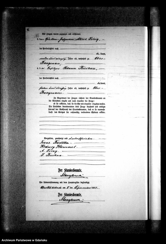 Obraz 20 z jednostki "Księga małżeństw"